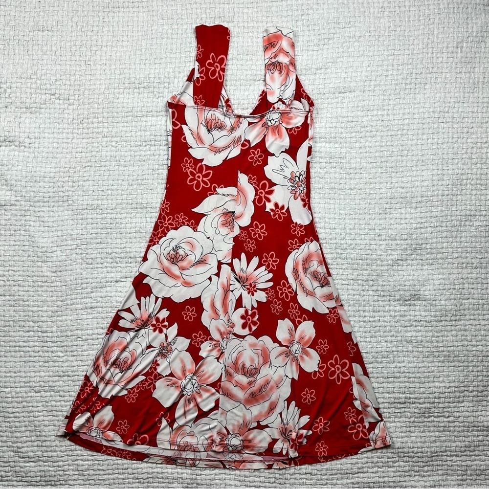 90’s / Y2K Floral Midi Dress - Picture 8 of 9